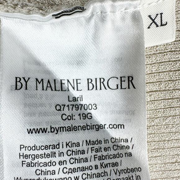 By Malene Birger Laril Viscose Blend Sweater Neutral
Size XL Stone Minimalist - Picture 5 of 12